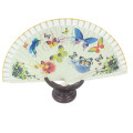 Muster gedruckt Werbe benutzerdefinierte chinesische Bambus Hand Fan